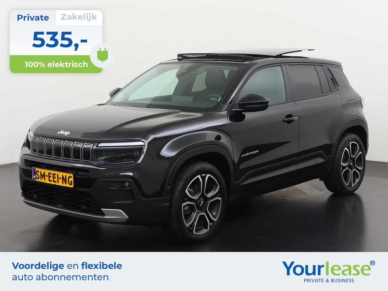 Jeep Avenger - Summit 54 kWh | All-in 535,- Private Lease | Direct uit voorraad - AutoWereld.nl