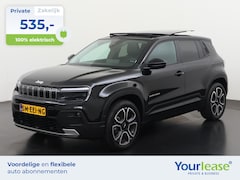 Jeep Avenger - Summit 54 kWh | All-in 535, - Private Lease | Direct uit voorraad