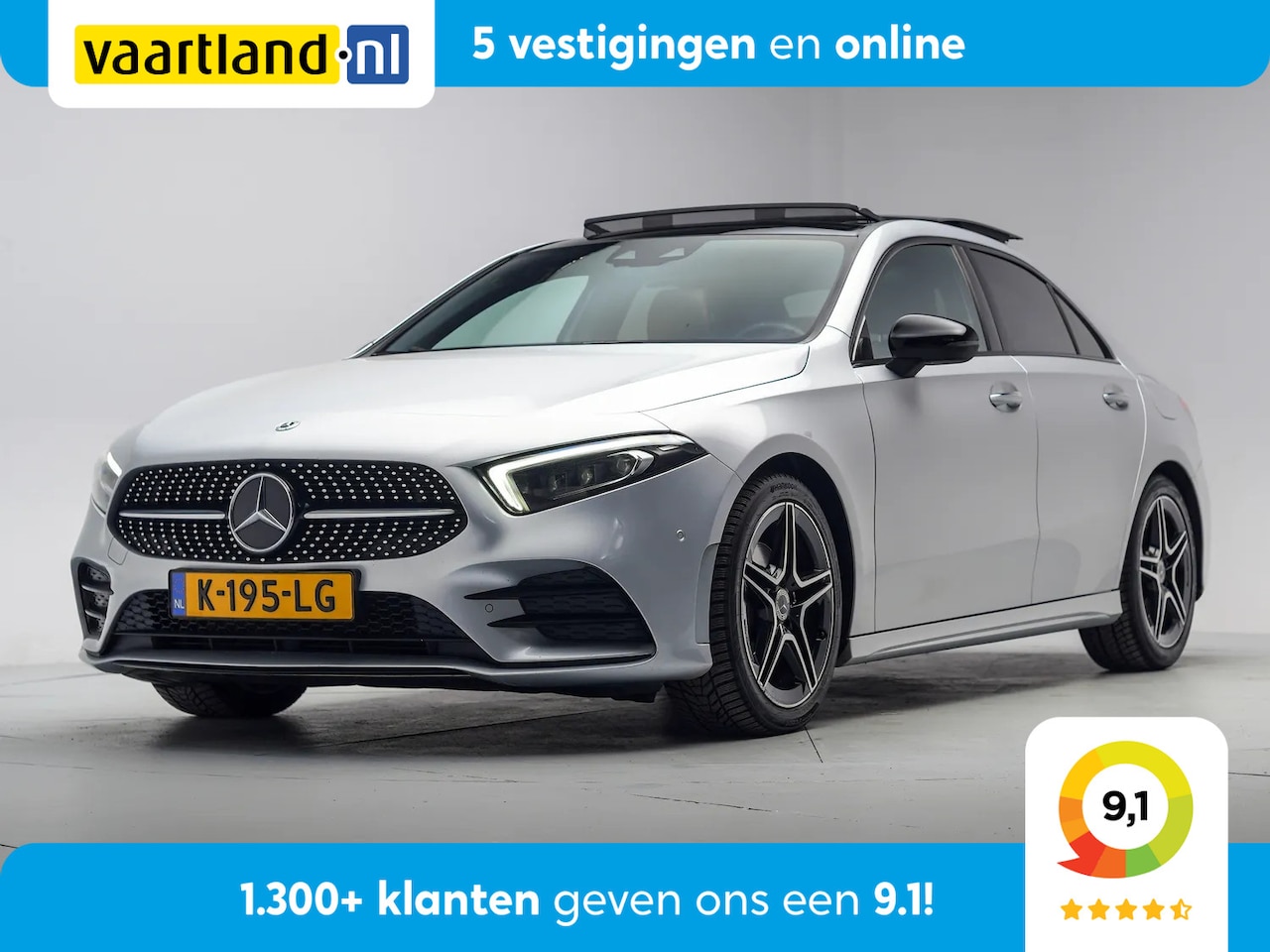 Mercedes-Benz A-klasse - 200 AMG Line Aut. [ Pano Trekhaak Camera navi Sfeerverlichting ] - AutoWereld.nl