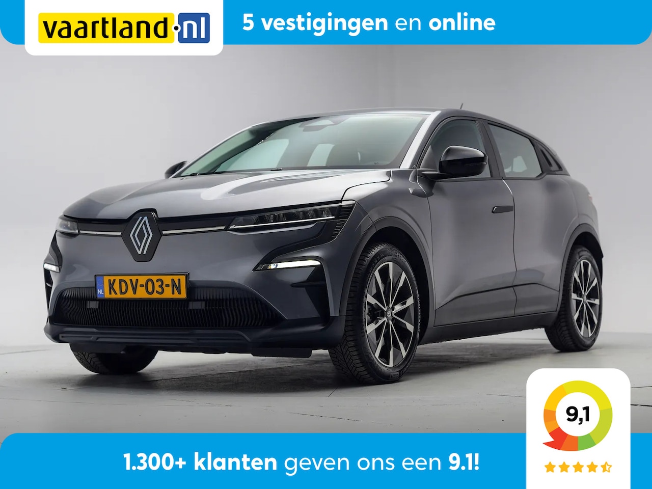 Renault Mégane E-Tech - EV60 Optimum Charge Evolution 3-fase [ LED Navi Camera ] - AutoWereld.nl