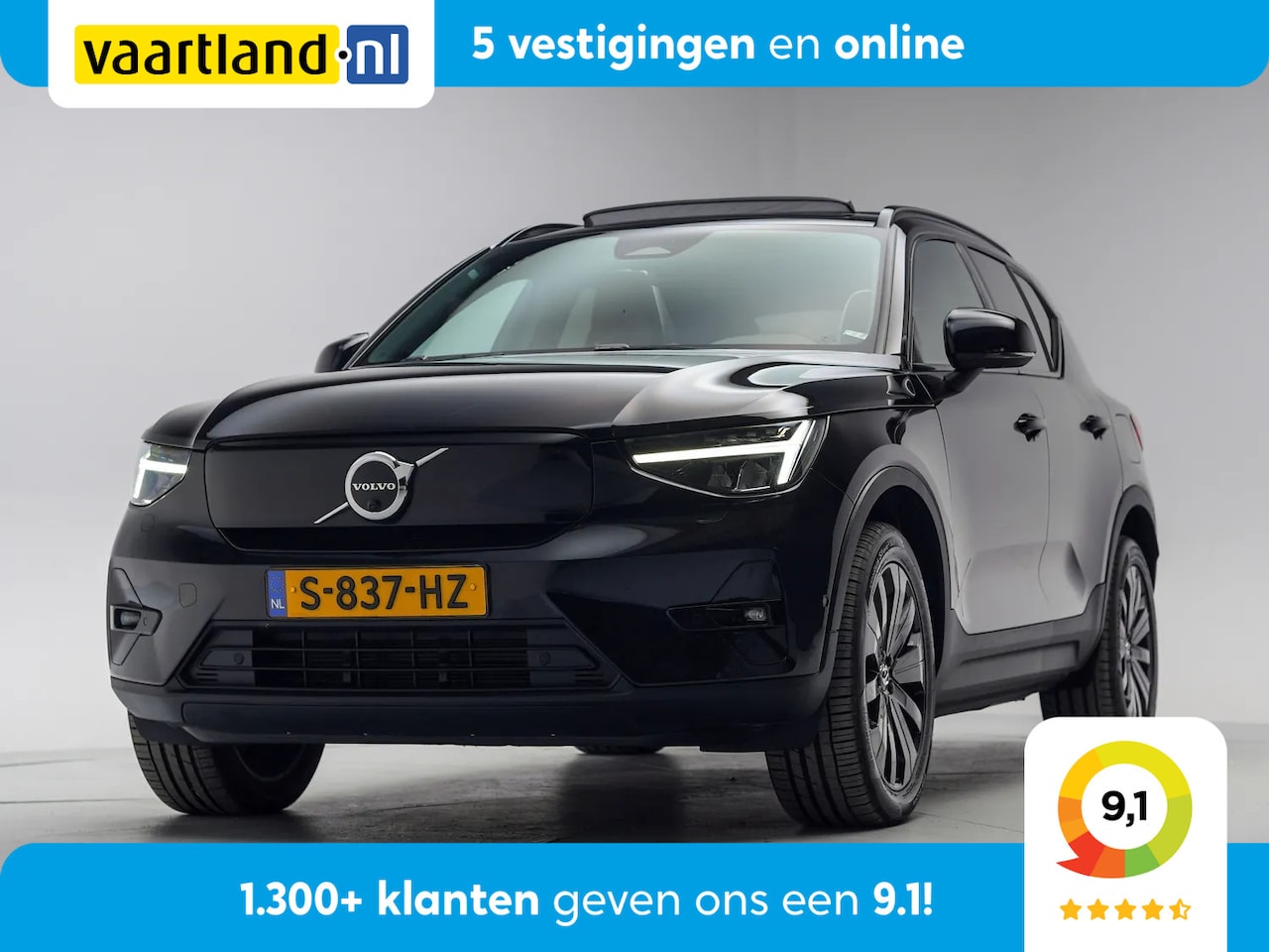 Volvo XC40 - Recharge Twin Ultimate 78 kWh 3-Fase [ Panoramadak H/K Adapt.cruise Camera ] - AutoWereld.nl