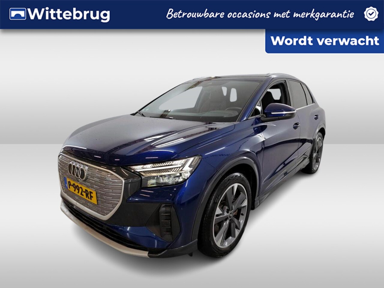 Audi Q4 e-tron - 40 Launch edition Advanced 77 kWh / AUTOMAAT/ DIGITAL DASH/ NAVI/ CRUISE/ CLIMATE/ STOELVE - AutoWereld.nl