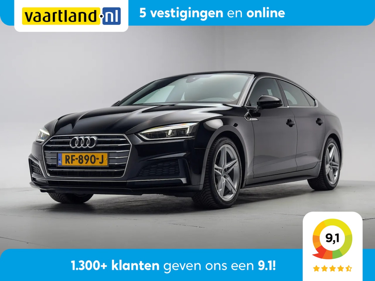 Audi A5 Sportback - 1.4 TFSI S-line Edition Aut. [ Sportstoelen Navi Full Led] - AutoWereld.nl