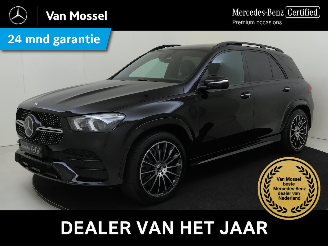 Mercedes-Benz GLE-Klasse - 350 de 4MATIC Premium Plus / Panoramadak/ AIRMATIC/ Burmester/ Stoelverwarming- & Ventilat - AutoWereld.nl