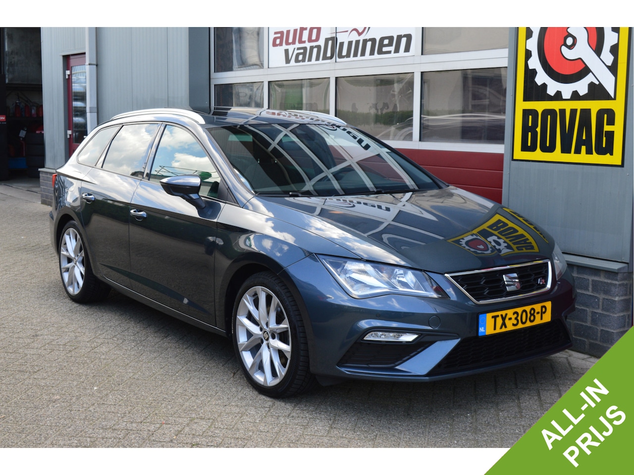 SEAT Leon ST - 2.0 TSI FR Business Intense O.a: Pano, PDC, Camera, Clima, Navi, Cruise, Carplay, Etc. All - AutoWereld.nl