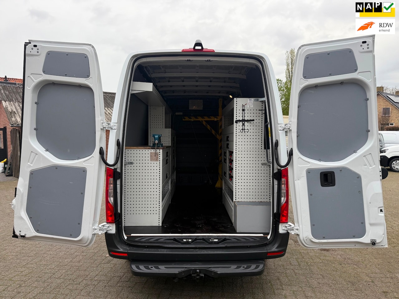 Mercedes-Benz Sprinter - 314 2.2 CDI L2H2 servicewagen CarPlay 230v omvormer - AutoWereld.nl