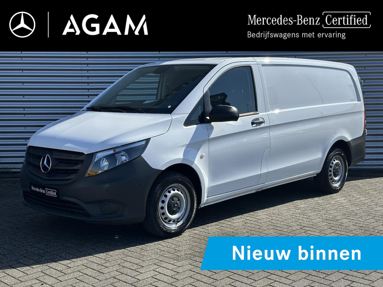 Mercedes-Benz Vito - 110 CDI L2 Airco Navigatie Parkeersensoren Achterdeuren - AutoWereld.nl