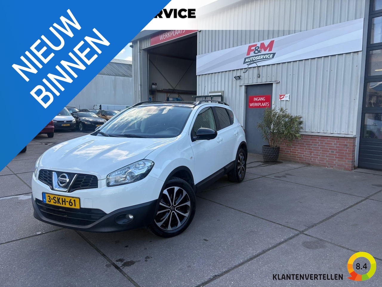 Nissan Qashqai - 1.6 360 Pano, clima, navi - AutoWereld.nl
