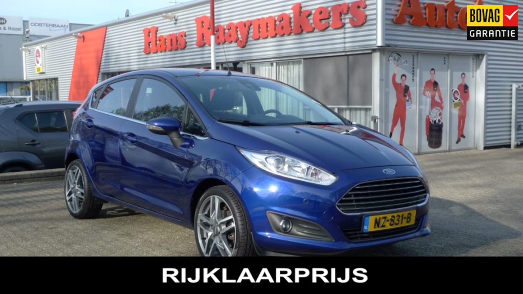 Ford Fiesta - 1.0 EcoBoost Titanium Airco, PDC, Cruise control, Bluetooth, Navigatie. All-in prijs. - AutoWereld.nl