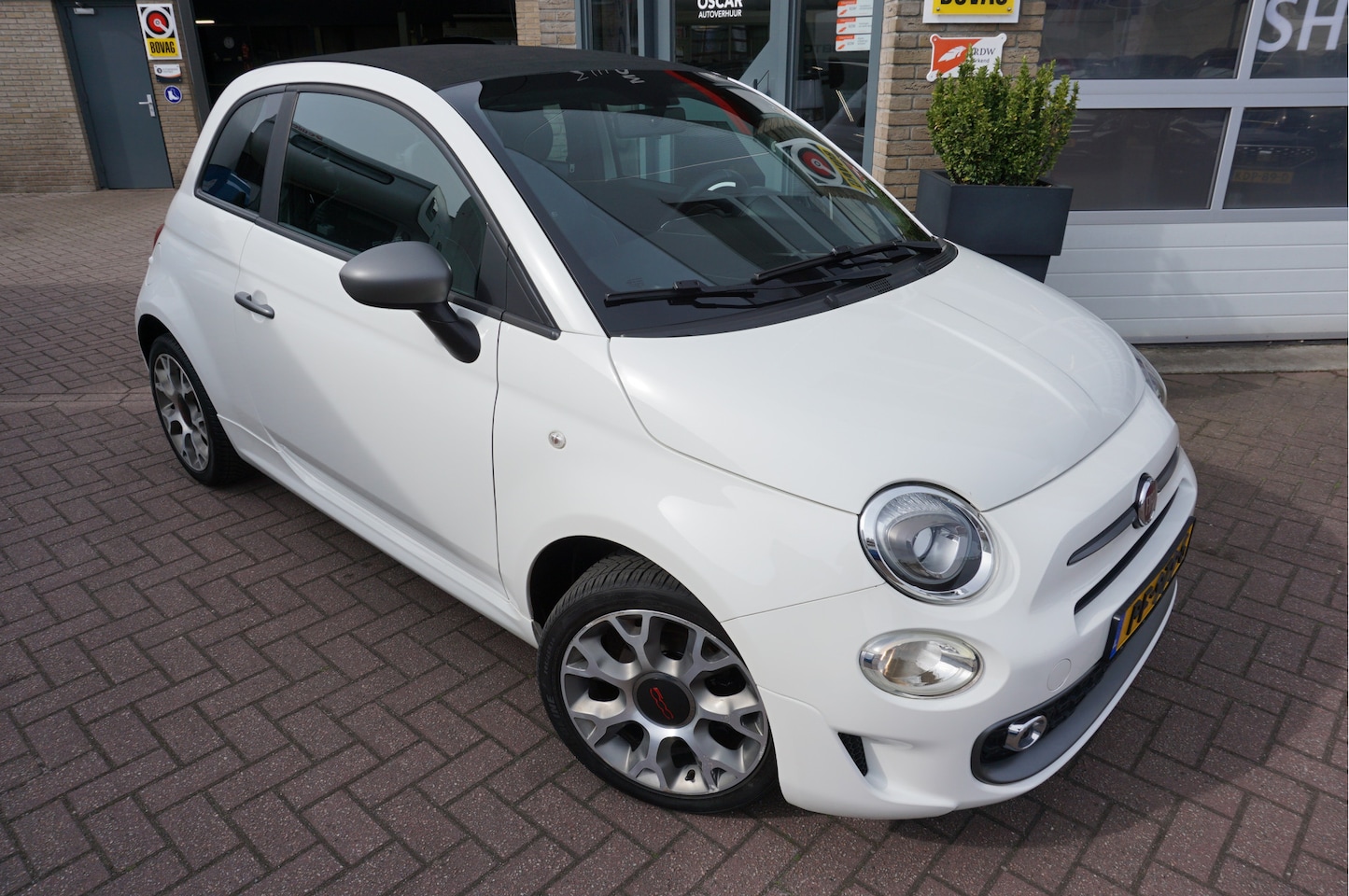 Fiat 500 C - 0.9 TwinAir Turbo Sport Cabriolet - AutoWereld.nl