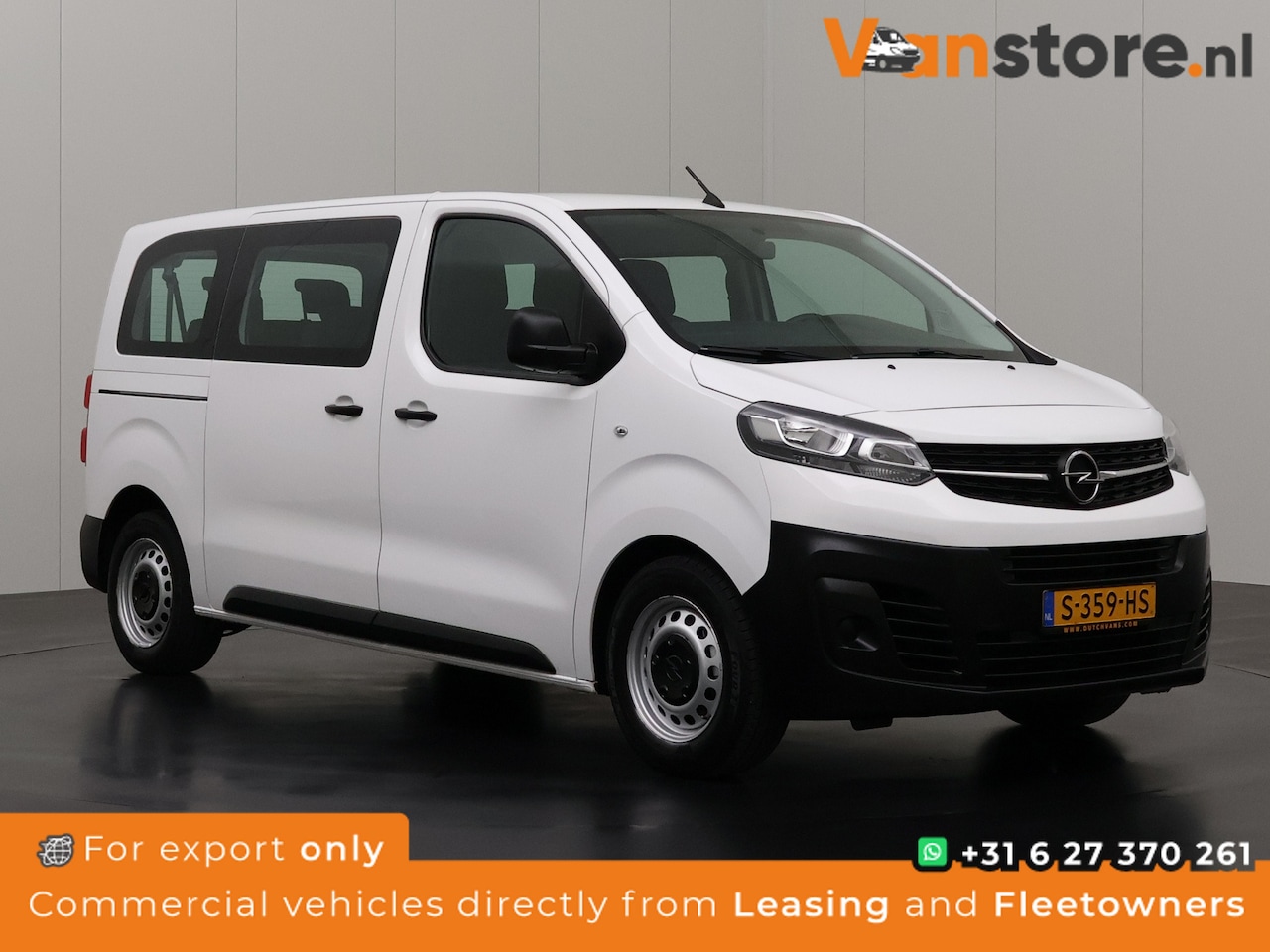 Opel Vivaro Combi - 1.5CDTI 120PK xl Personenbus | 9-Persoons | Airco | Cruise | € 11800 Netto - AutoWereld.nl