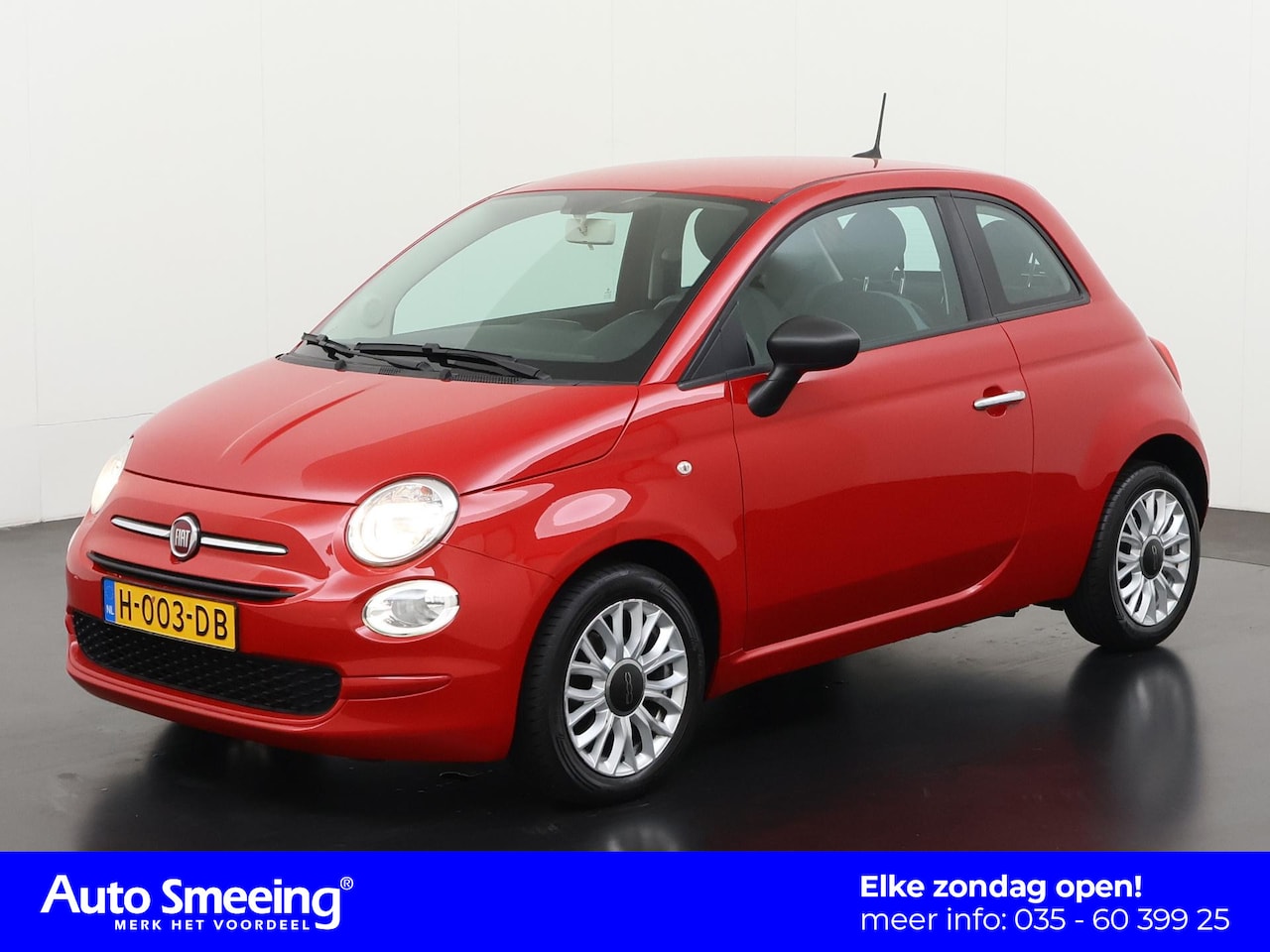 Fiat 500 - 0.9 TwinAir Turbo Young | Navigatie | Cruise Control | 12 mnd Garantie | Zondag Open! - AutoWereld.nl