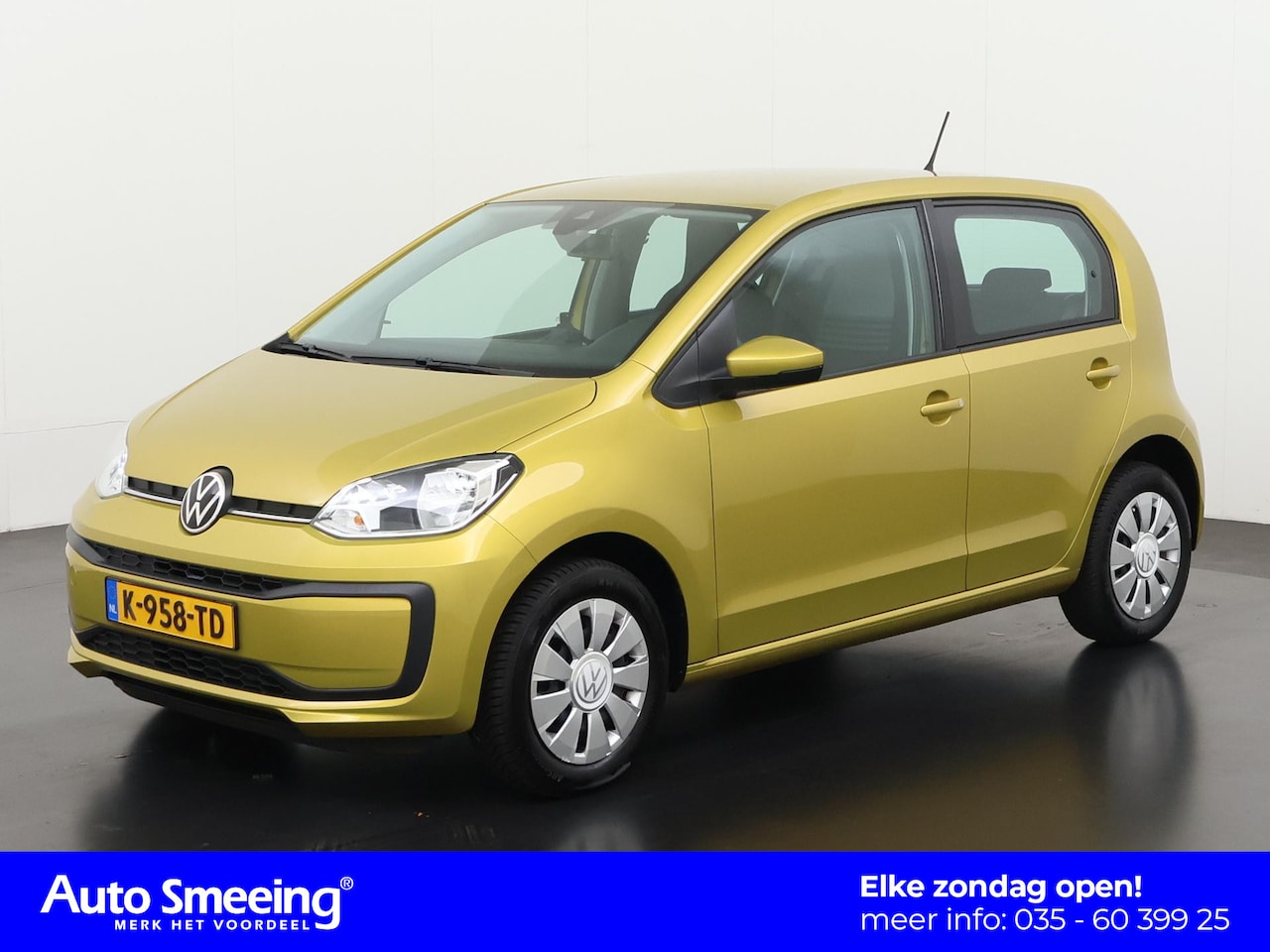 Volkswagen Up! - 1.0 BMT move up! | Airco | VW-Connect | 12 mnd Garantie | Zondag Open! - AutoWereld.nl