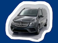 Mercedes-Benz V-klasse - 250d 4-MATIC L3 XL AMG Dubbele Cabine Elektrische schuifdeuren Distronic Burmester Trekhaa