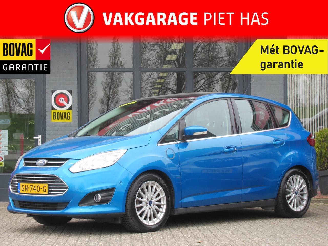 Ford C-Max - 2.0 Plug-in Hybrid Titanium Plus | Clima-Airco | Navigatie | Parkeersensoren | Incl. Garan - AutoWereld.nl