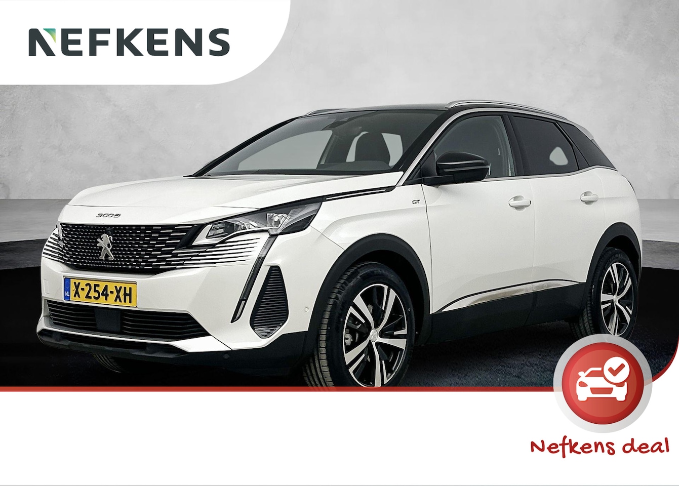 Peugeot 3008 - SUV 1.2 136 pk Automaat Hybrid GT | Navigatie | Camera | Adaptieve Cruise Controle | Full - AutoWereld.nl