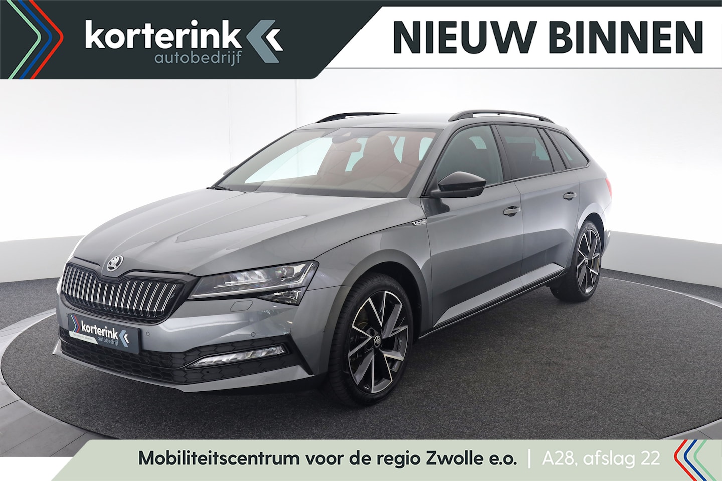 Skoda Superb Combi - 1.4 TSI iV Sportline Business 1.4 TSI iV Sportline Business - AutoWereld.nl