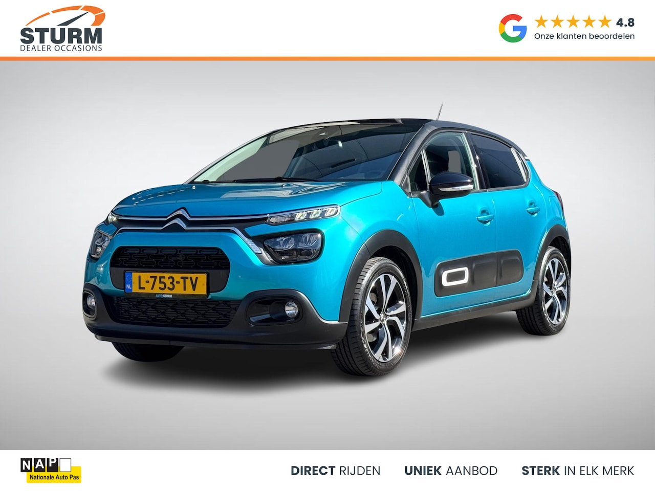Citroën C3 - 1.2 PureTech Shine NL-Auto incl. Trekhaak! - AutoWereld.nl