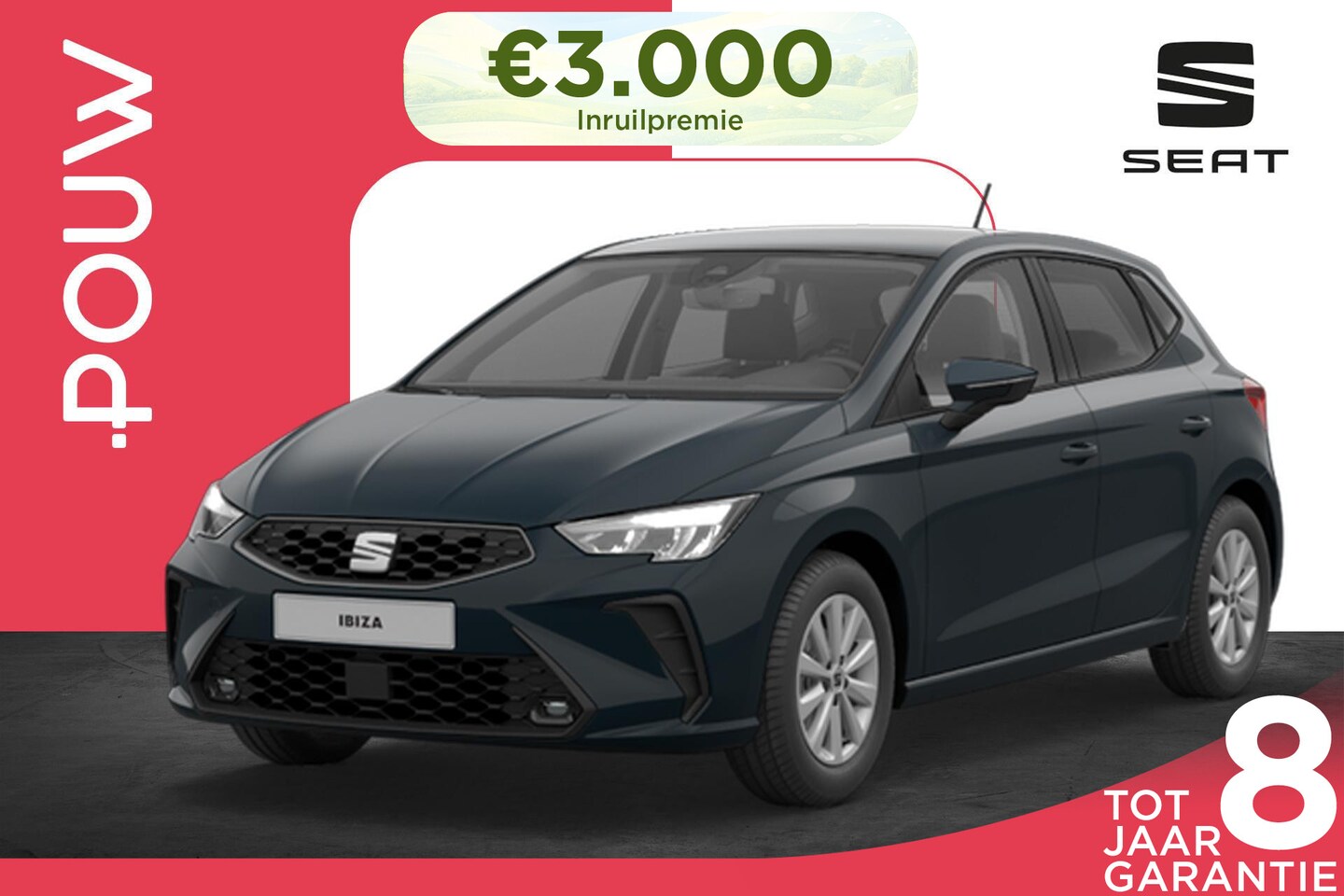 SEAT Ibiza - 1.0 EcoTSI 95pk Reference | 15" Velgen - AutoWereld.nl