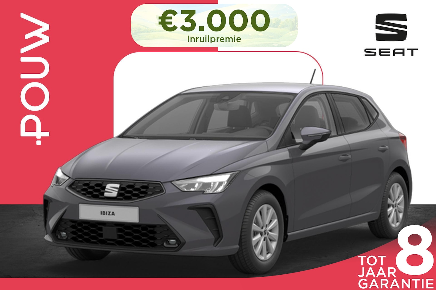 SEAT Ibiza - 1.0 EcoTSI 95pk Reference | 15" Velgen - AutoWereld.nl