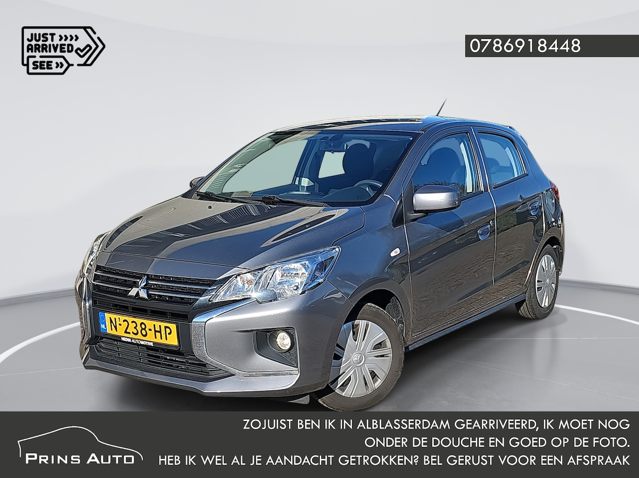 Mitsubishi Space Star - 1.2 Cool+ |AIRCO|BTW AUTO|1 EIGENAAR|VOLL ONDERHOUD| 18602 | 4838 VEILING + OPENLANE + ONL - AutoWereld.nl