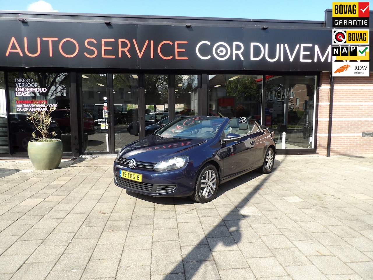 Volkswagen Golf Cabriolet - 1.2 TSI BlueMotion MOOIE ONDERHOUDEN CABRIOLET INCL AFLEVERING EN APK - AutoWereld.nl