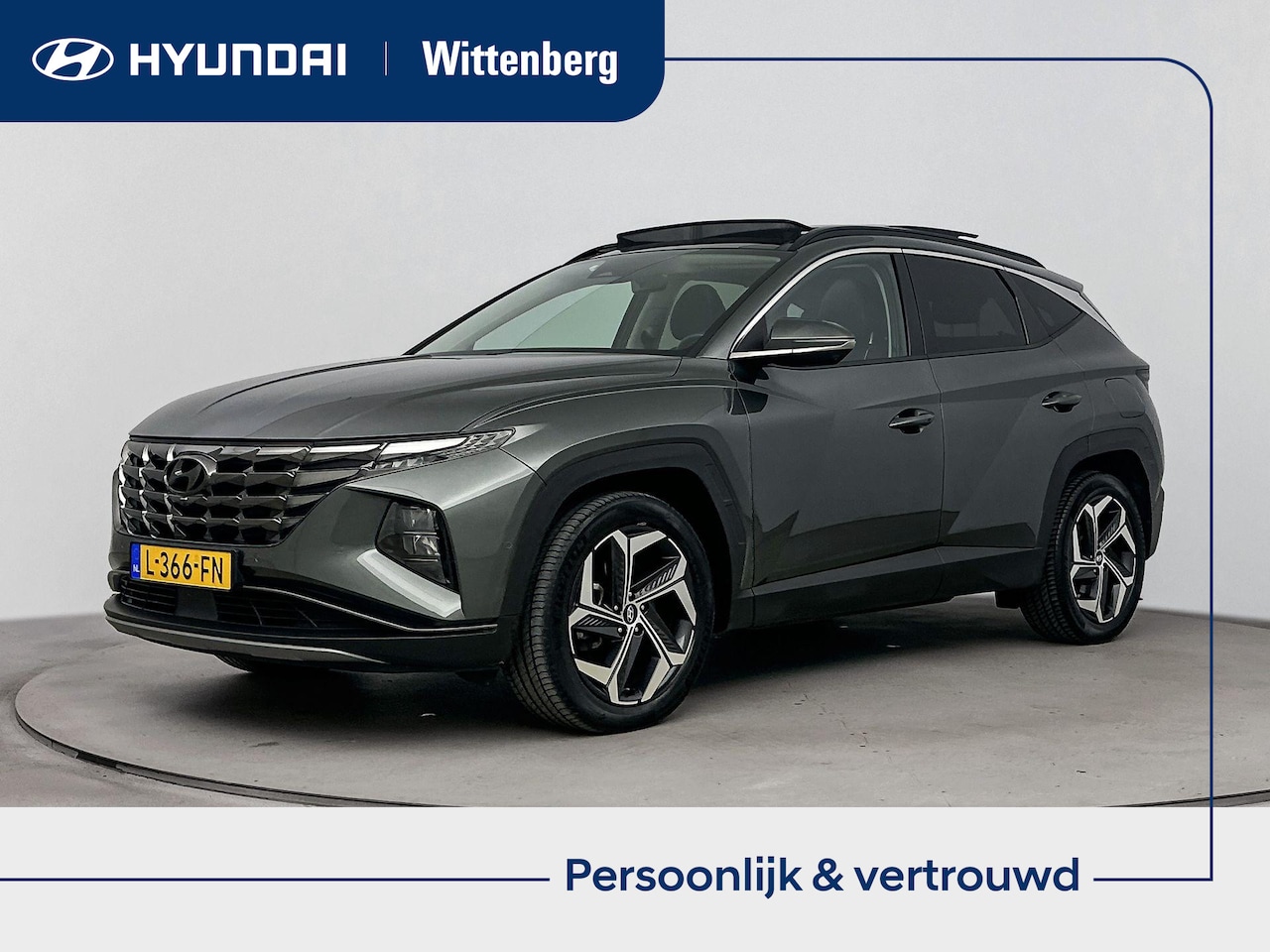 Hyundai Tucson - 1.6 T-GDI HEV Premium Sky | Trekhaak 1650 KG | Navigatie & Carplay| leer | schuif/kantelda - AutoWereld.nl