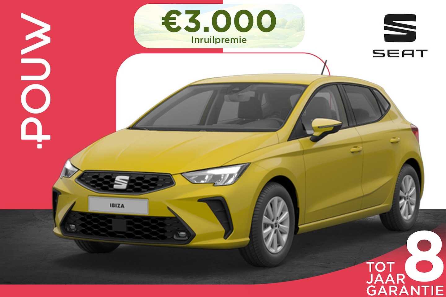 SEAT Ibiza - 1.0 EcoTSI 95pk Reference | 15" Velgen - AutoWereld.nl