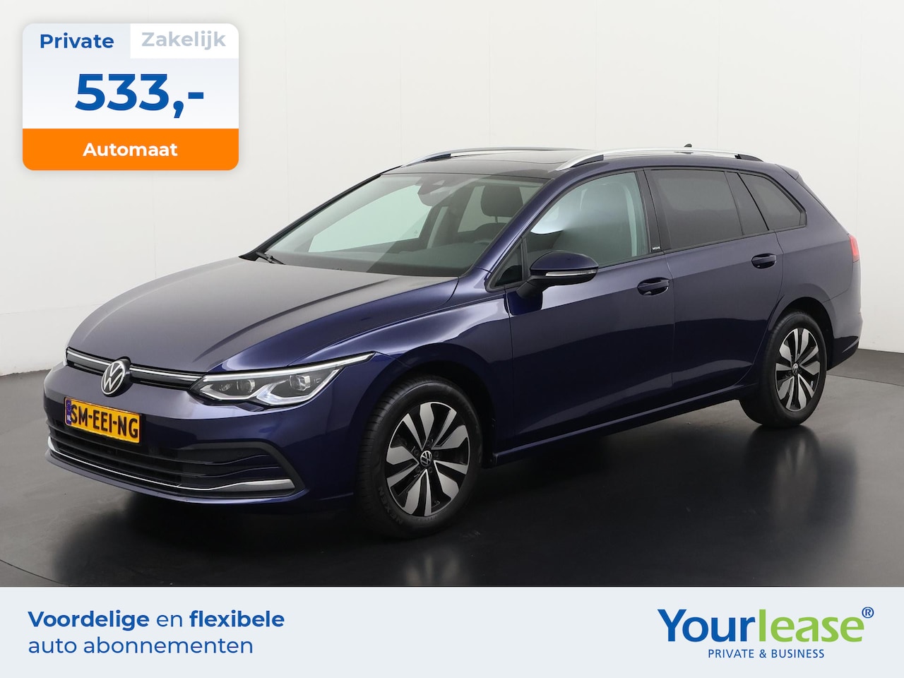 Volkswagen Golf Variant - 1.0 eTSI Life DSG | All-in 533,- Private Lease | Direct uit voorraad - AutoWereld.nl