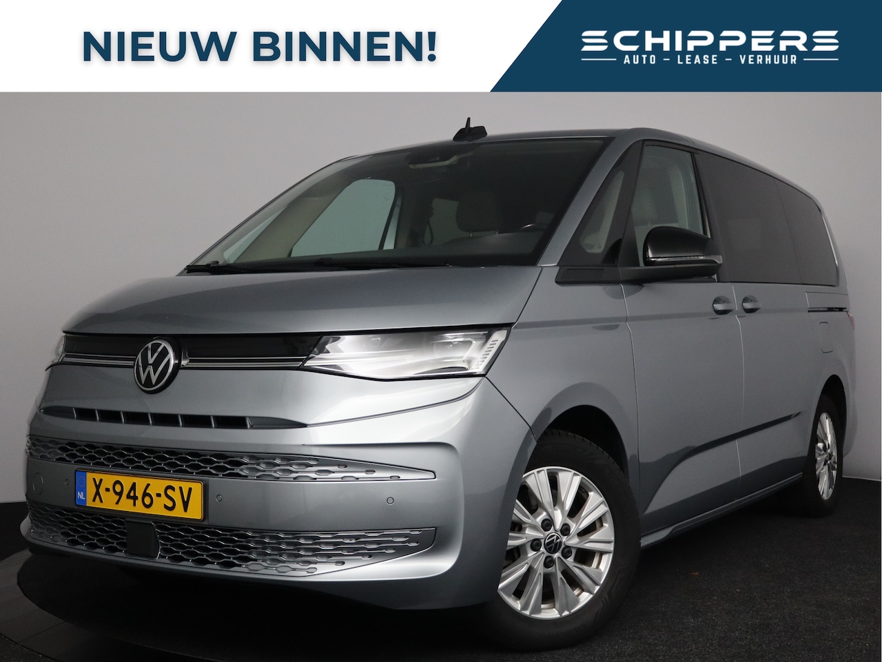 Volkswagen Multivan - 1.4 eHybrid L2H1 Style LED | Panoramadak | Elektrisch wegklapbare trekhaak | 7-persoons | - AutoWereld.nl