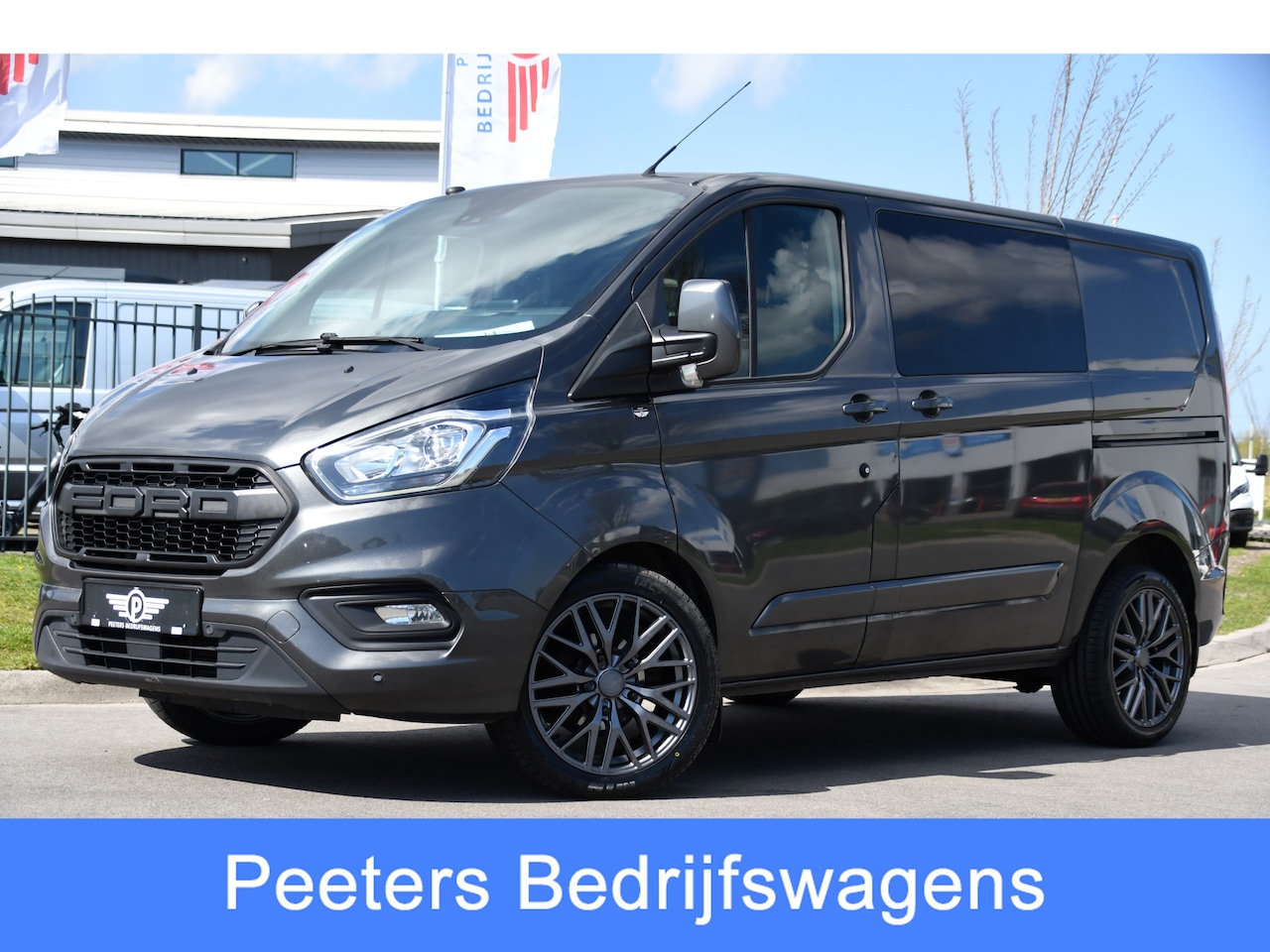 Ford Transit Custom - 320 2.0 TDCI L1H1 Limited DC PB Edition MARGE! Adaptieve Cruise, Camera, Carplay, 2 x Schu - AutoWereld.nl