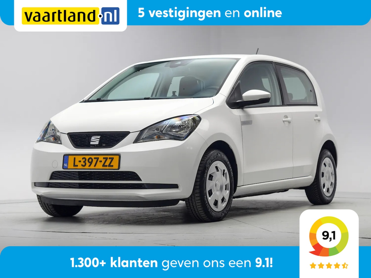 SEAT Mii Electric - Mii Aut. [ Cruise control PDC Lane-Assist ] - AutoWereld.nl