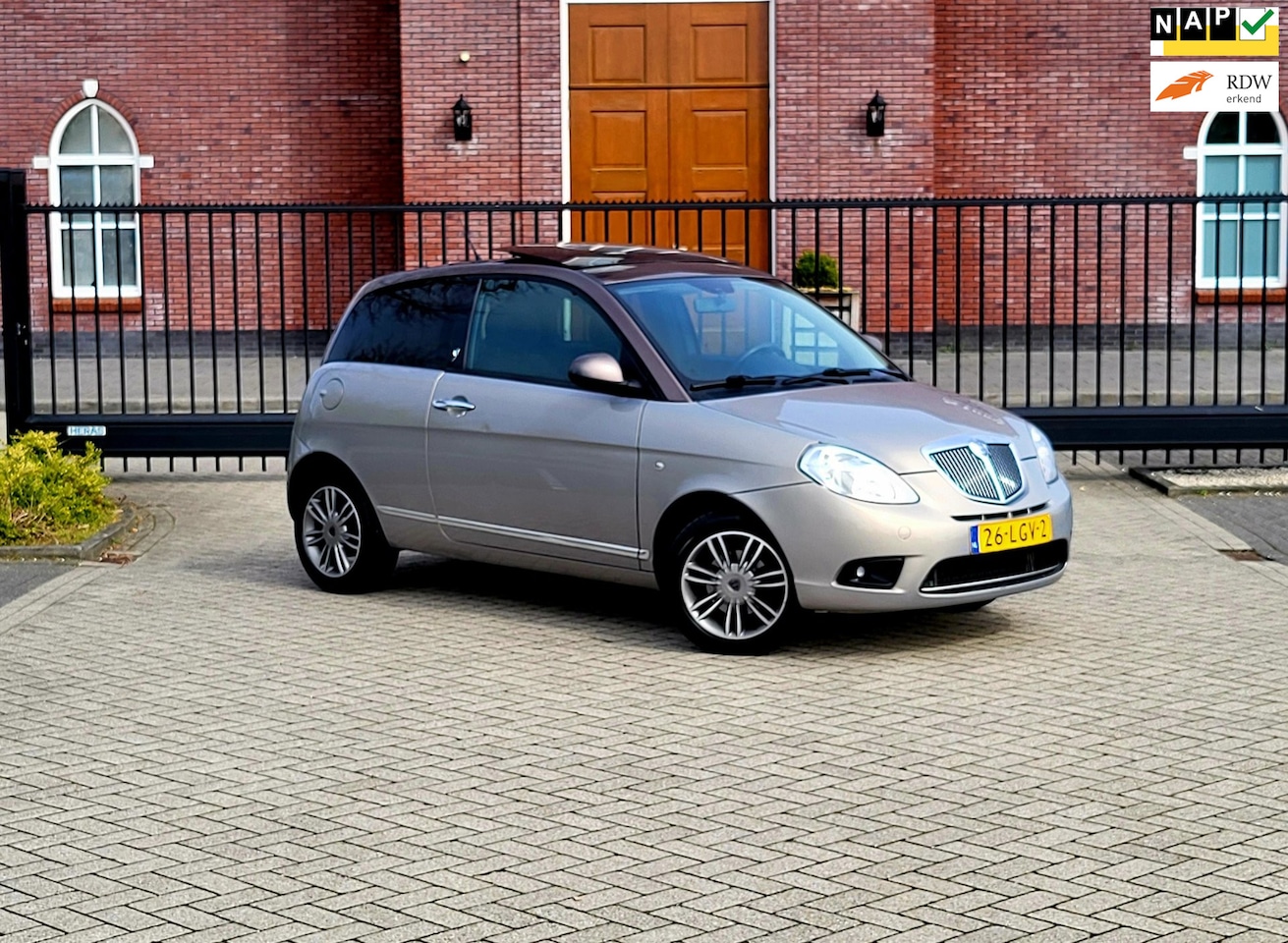 Lancia Y(psilon) - Ypsilon 1.4 Limited Edition 2010 / Airco / Nap / Open dak / Nieuwe Apk - AutoWereld.nl