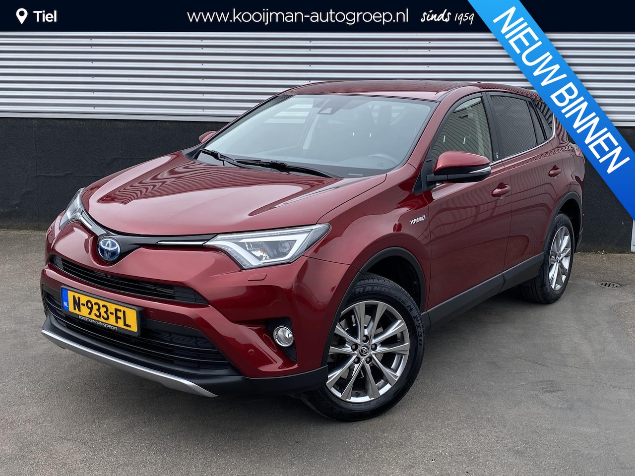 Toyota RAV4 - 2.5 Hybrid AWD Dynamic Trekhaak, Team D, navigatie, stuur- & stoelverwarming, automaat, ke - AutoWereld.nl