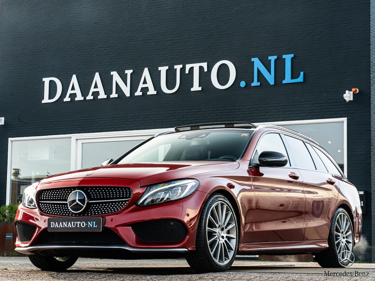 Mercedes-Benz C-klasse Estate - C450 AMG 4MATIC Pano Rij-assist Memory Burmester HUD - AutoWereld.nl