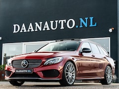 Mercedes-Benz C-klasse Estate - C450 AMG 4MATIC Pano Rij-assist Memory Burmester HUD