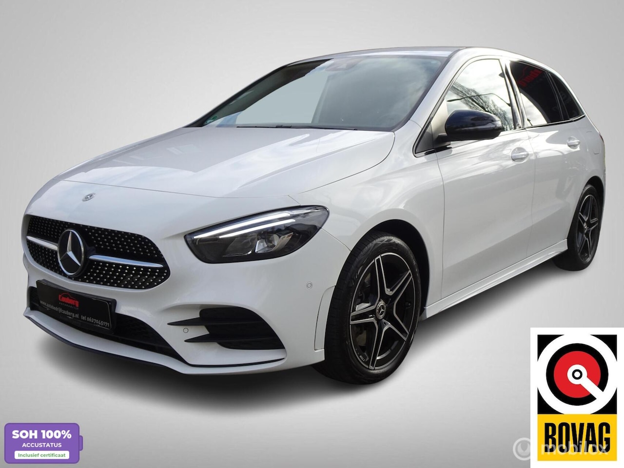 Mercedes-Benz B-klasse - 250 e AMG Line NIGHT | SFEERVERLICHTING !!! - AutoWereld.nl