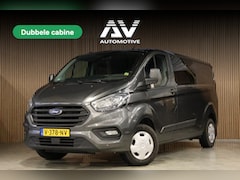 Ford Transit Custom - 300 2.0 TDCI L2H1 DC | Dubbel Cabine | 5-Zitter | Stoelverwarming | DAB | PDC V+A | Cruise