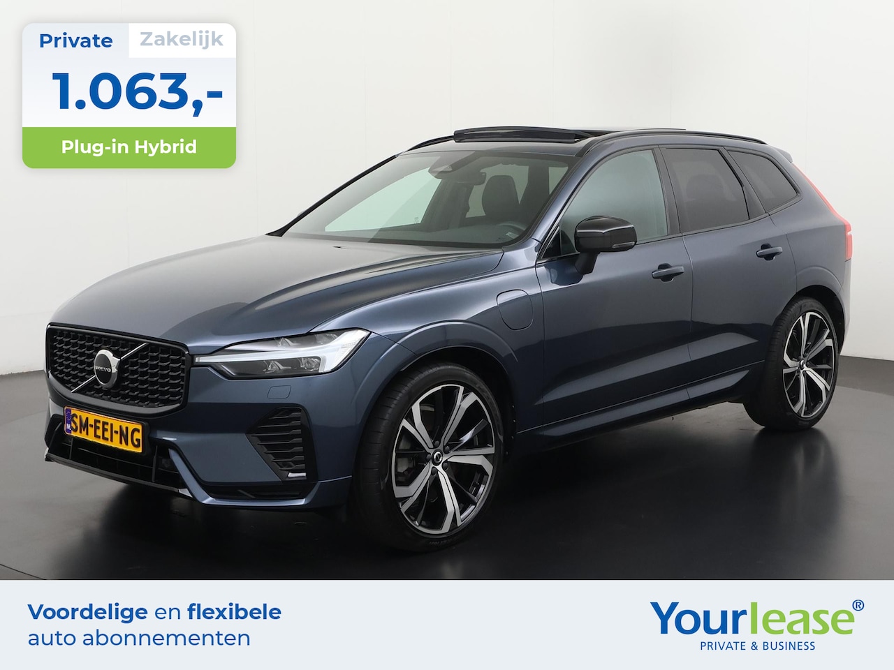 Volvo XC60 - 2.0 T6 Plug-in hybrid AWD R-Design | All-in 1063,- Private Lease | Direct uit voorraad - AutoWereld.nl