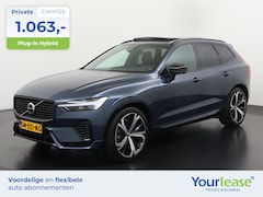 Volvo XC60 - 2.0 T6 Plug-in hybrid AWD R-Design | All-in 1063, - Private Lease | Direct uit voorraad