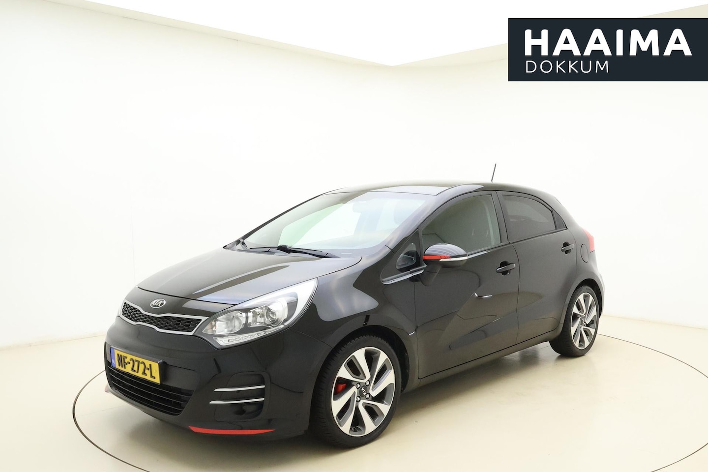 Kia Rio - 1.2 CVVT ExecutiveLine Navigatie | Achteruitrijcamera | Cruise control | Trekhaak | Climat - AutoWereld.nl