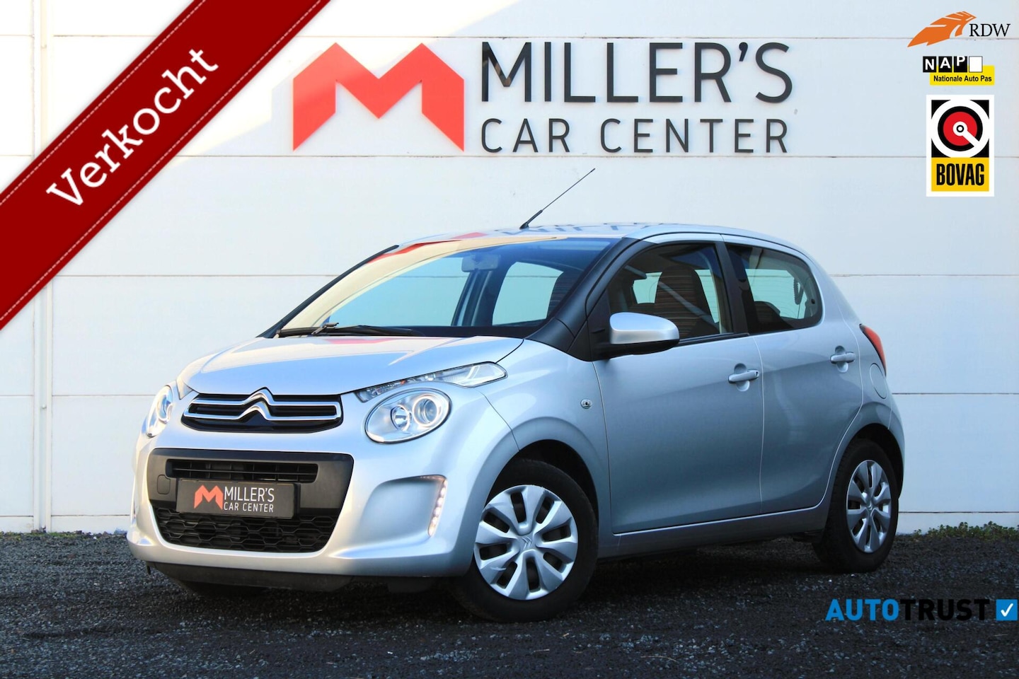 Citroën C1 - 1.0 VTi Shine Airco Bluetooth 5-deurs ORG NL Carplay* - AutoWereld.nl