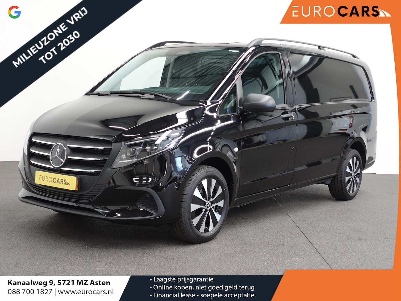 Mercedes-Benz Vito - 114 CDI L2 Select Automaat Achterklep Airco Trekhaak - AutoWereld.nl