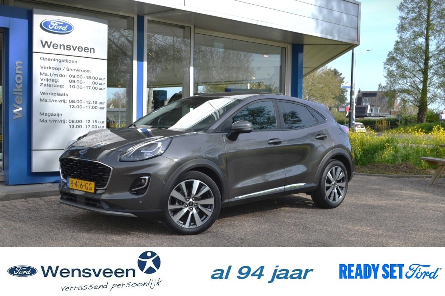 Ford Puma - 1.0T 125pk ECOBOOST Hybrid Titanium X | winter pack etc. - AutoWereld.nl