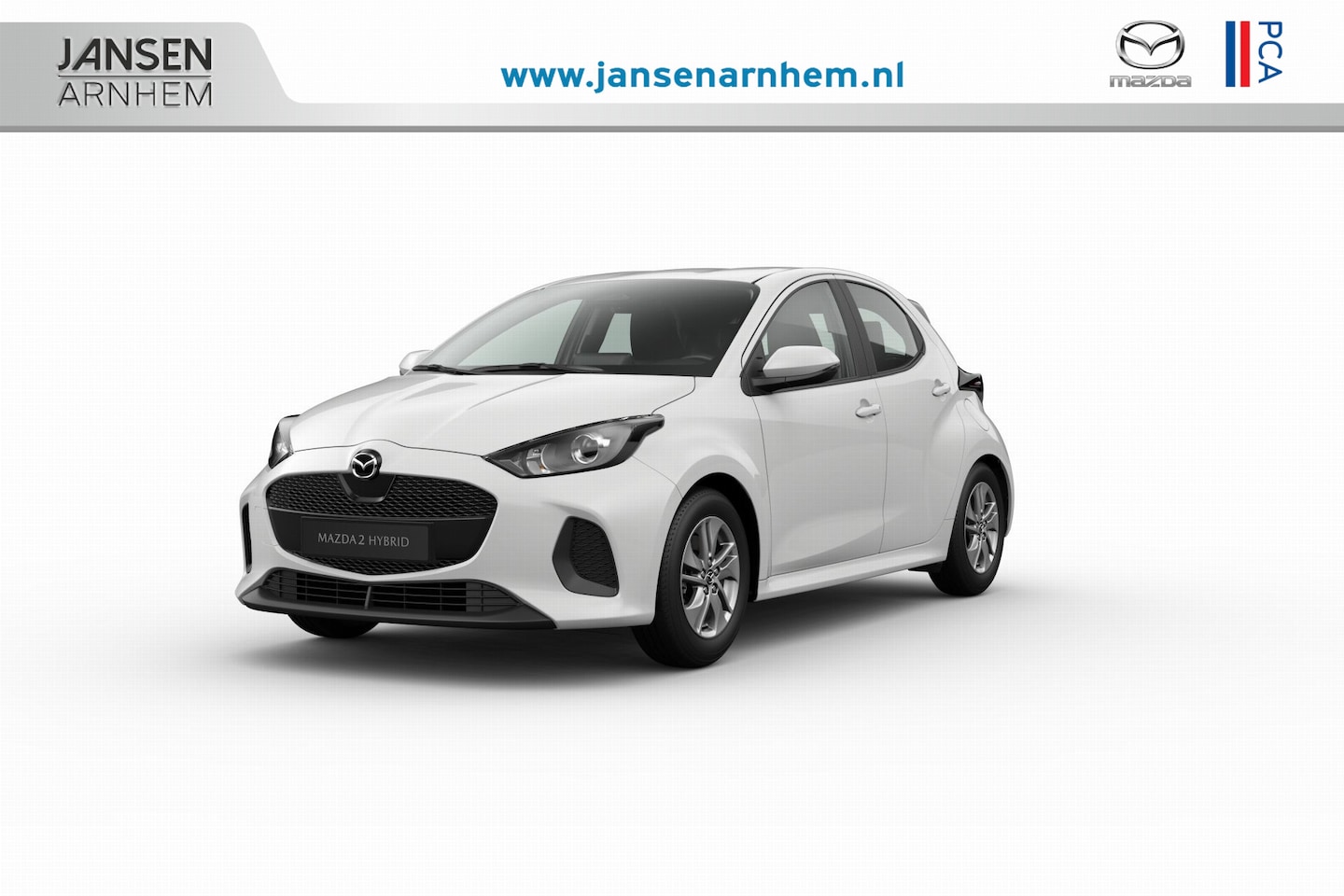 Mazda 2 Hybrid - Prime-Line | 15-inch lichtmetalen velgen, Silver | Achteruitrijcamera | Automatisch dimmen - AutoWereld.nl