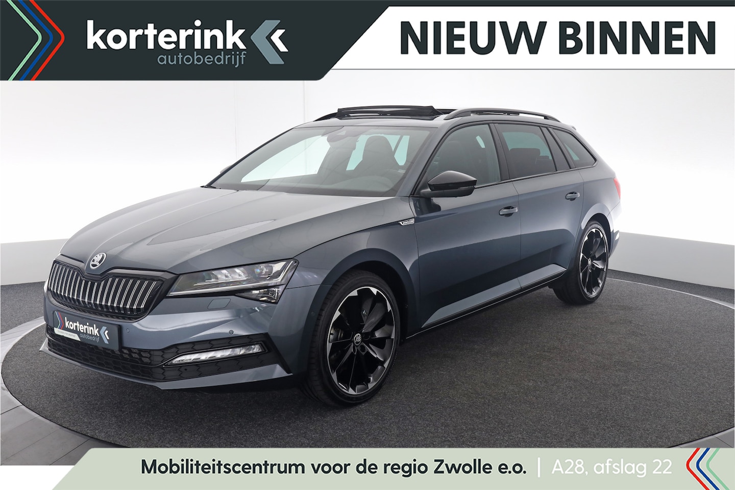 Skoda Superb Combi - 1.4 TSI iV Sportline Business 1.4 TSI iV Sportline Business - AutoWereld.nl