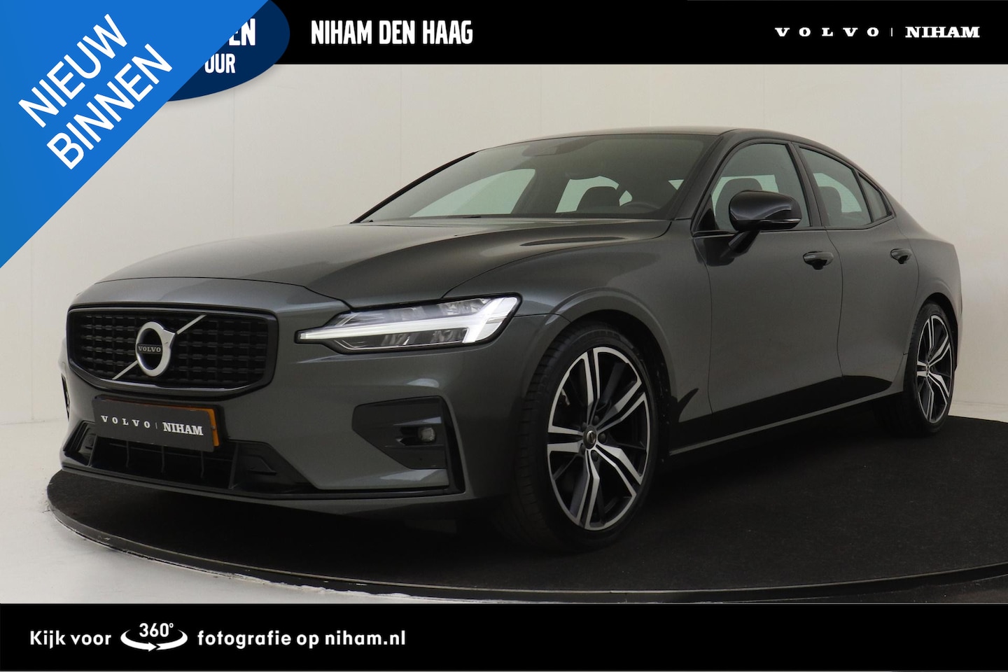 Volvo S60 - B3 (M-HYBRID) R-DESIGN -HARMAN/KARDON|SPORTSTOELEN|CAMERA|BLIS|CLIMATE|POWER-SEATS|19" - AutoWereld.nl