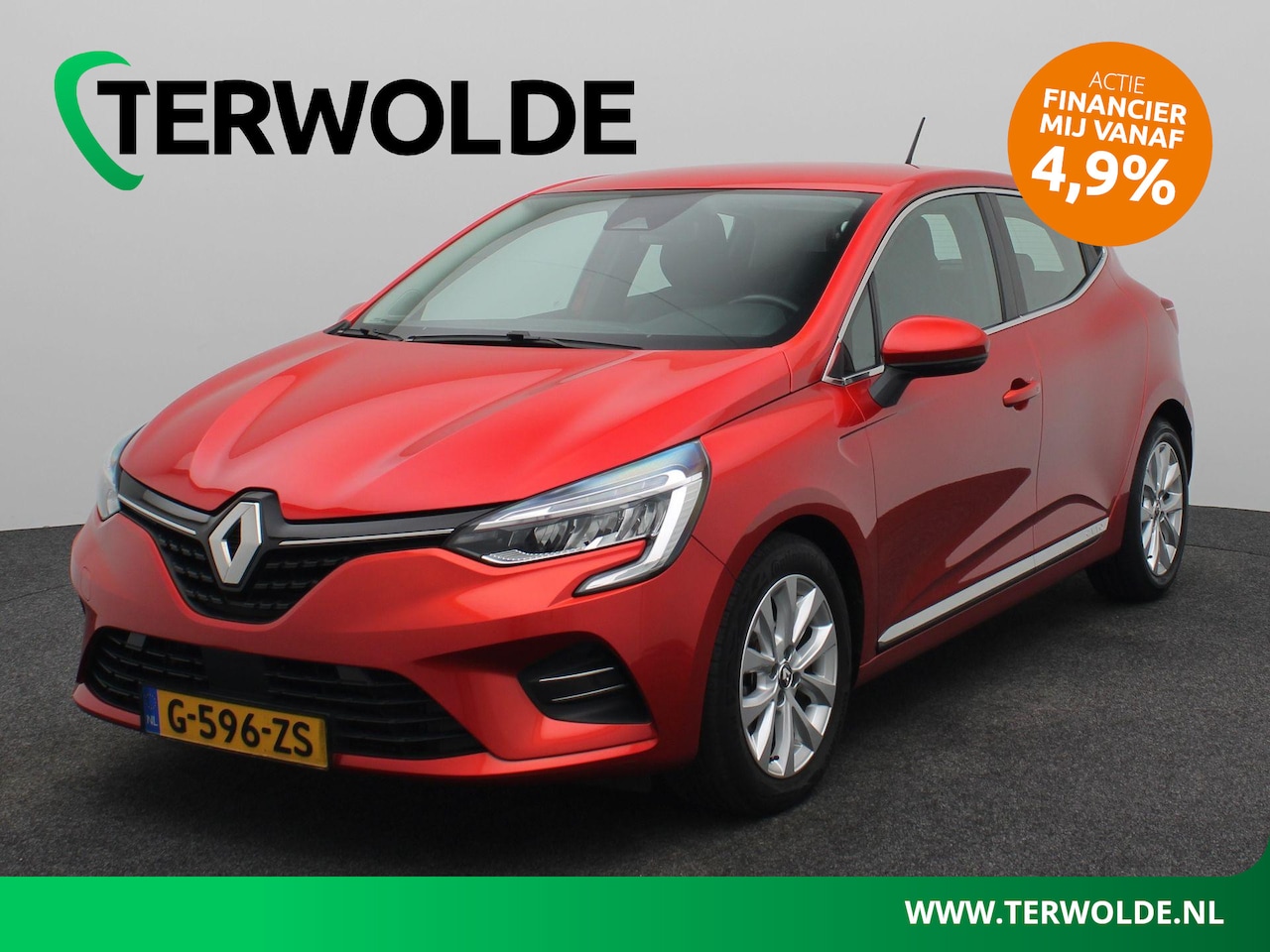 Renault Clio - TCe 100 Intens | Apple Carplay/Android Auto | Climate Control | Half Leder | - AutoWereld.nl