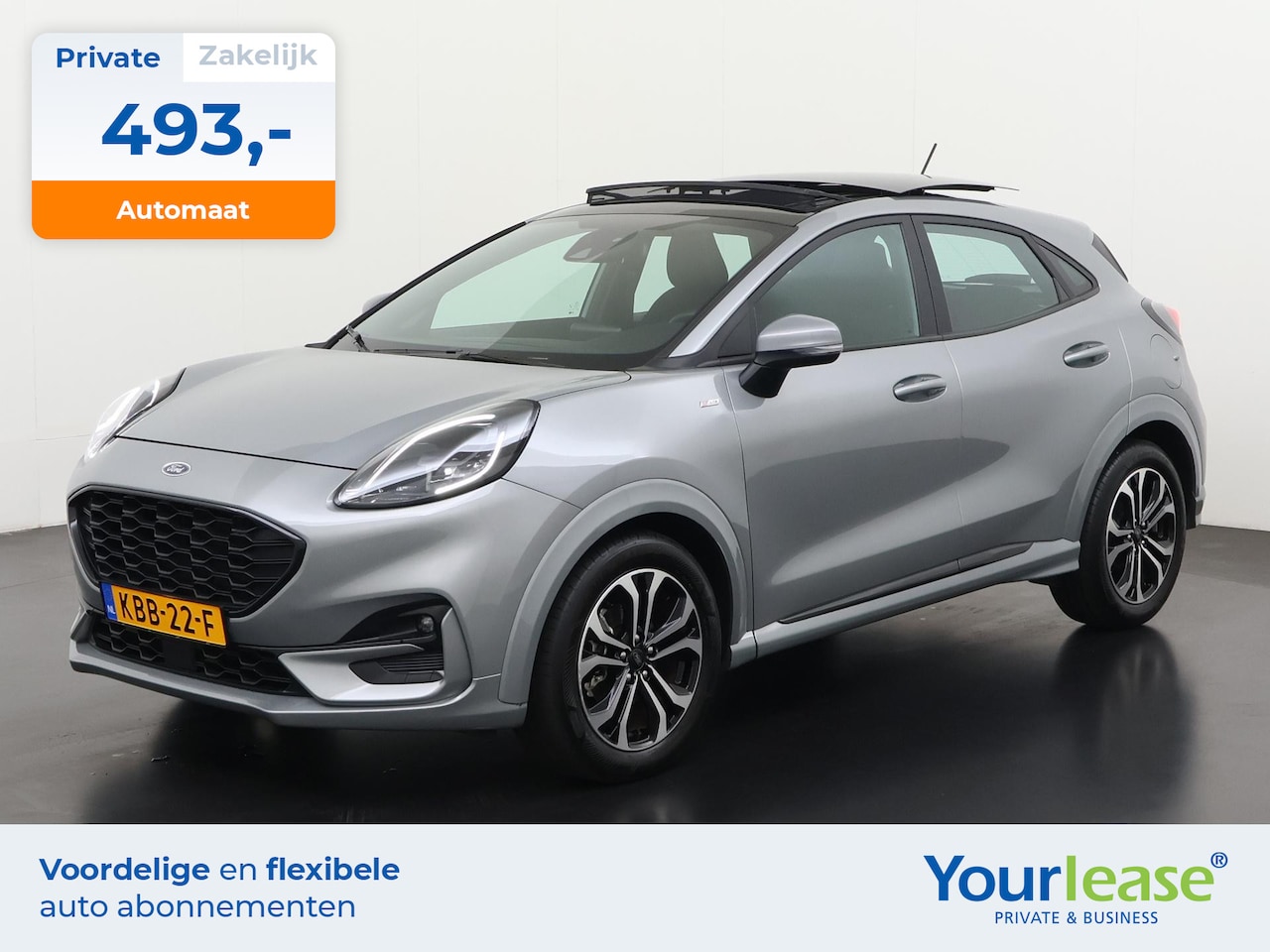Ford Puma - 1.0 EcoBoost Hybrid ST-Line Automaat | All-in 493,- Private Lease | Direct uit voorraad - AutoWereld.nl