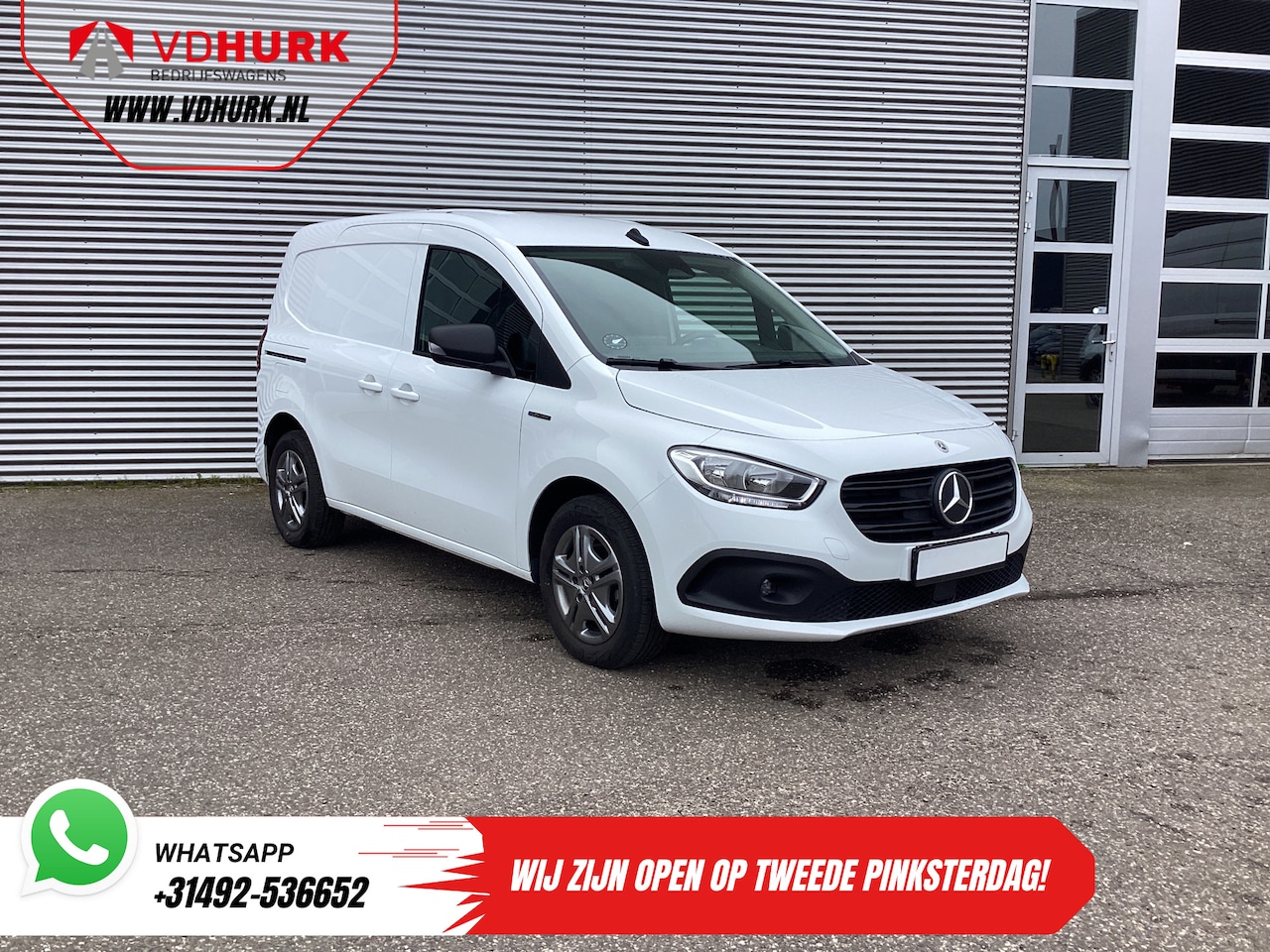 Mercedes-Benz eCitan - 112 51 kWh 280 km WLTP Facelift/ 3Pers/ Snellader/ Standkachel/ Stoelverw./ Carplay/ Navi/ - AutoWereld.nl